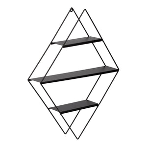 [en.casa] Wandrek Polvijärvi met 3 planken zwart - 2 varianten