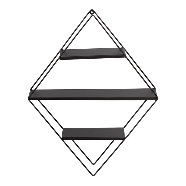 [en.casa] Wandrek Polvijärvi met 3 planken zwart - 2 varianten