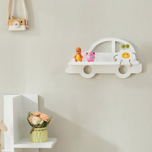 [en.casa] Wandplank voor kinderen Skanderborg wit - 8 varianten