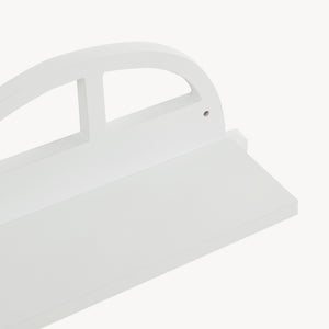 [en.casa] Wandplank voor kinderen Skanderborg wit - 8 varianten