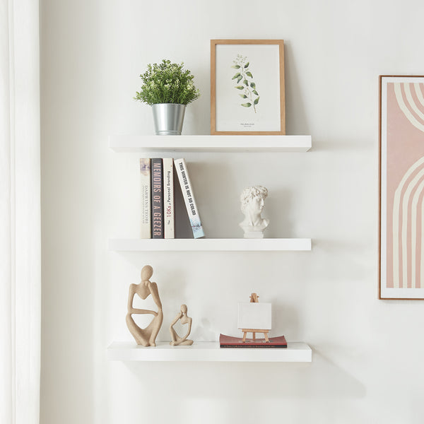 Wandplank Stranda set van 2 of 3 [en.casa]