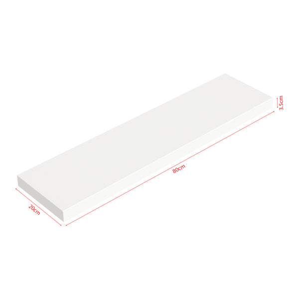 Wandplank Stranda set van 2 of 3 [en.casa]