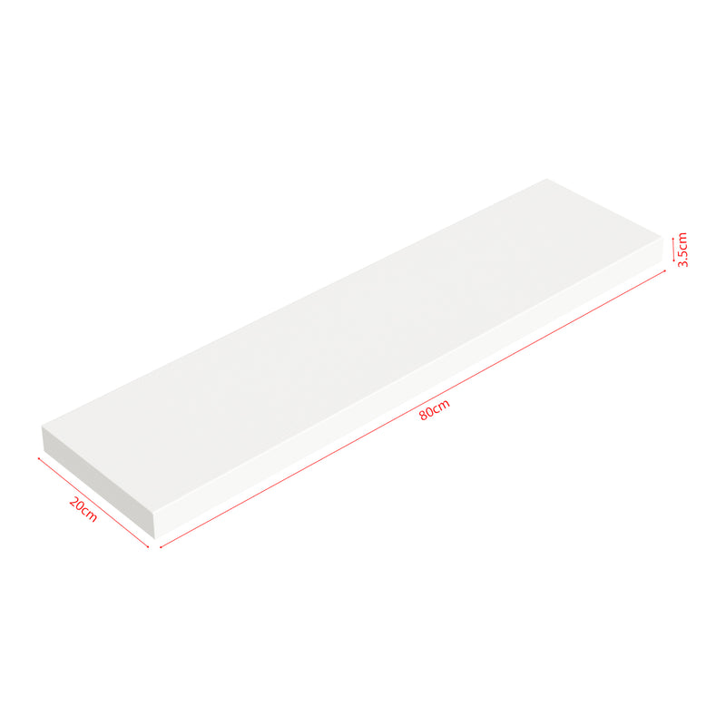 Maatschets Wandplank Stranda set van 2 of 3 [en.casa]