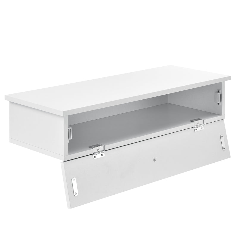 Maatschets [en.casa] Wandplank met deur - verschillende kleuren