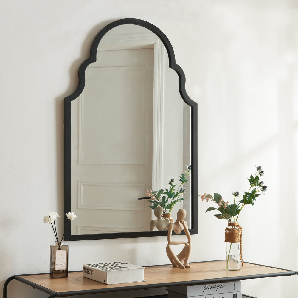 Wandspiegel Hämeenkyrö 90x60 cm [en.casa] - premiumXL