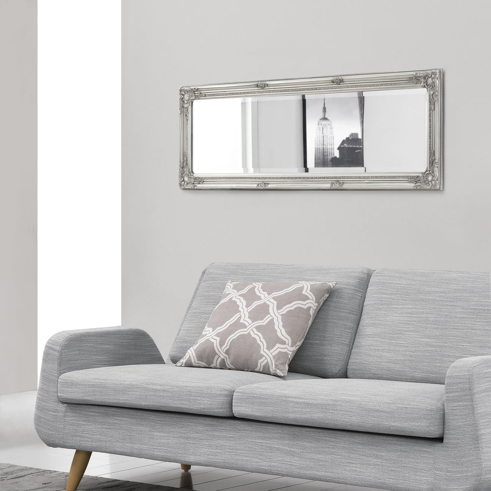 Wandspiegel Livorno 132x42 cm Ganzkörperspiegel in versch. Farben [en.casa] - premiumXL