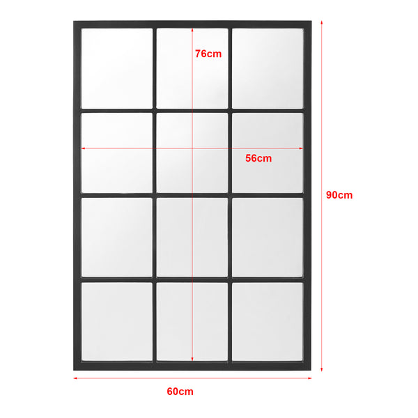 [en.casa] Spiegel Cupello hangend 90x60 cm - 2 varianten