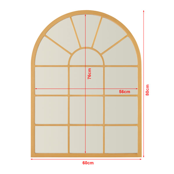 [en.casa] Spiegel Villalago hangend 80x60 cm - 2 varianten