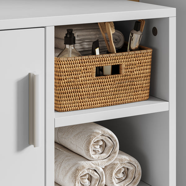 Waskomonderkast Kulaik 51x60x32 cm Wit [en.casa]
