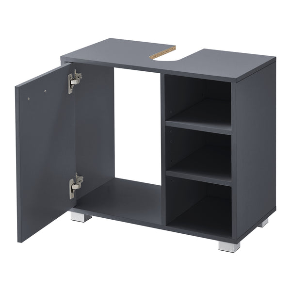 Wastafelonderkast badkamermeubel 55,6x60x31 cm - verschillende kleuren