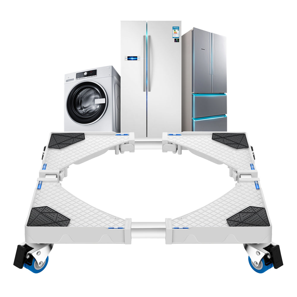 Wasmachine - Onderstel Zaberfeld 4 wielen max. 300 kg [en.casa] - premiumXL
