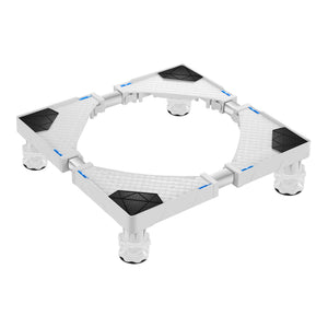 [en.casa] Wasmachine sokkel verhoger Marklohe tot 300 kg verstelbaar - 2 varianten