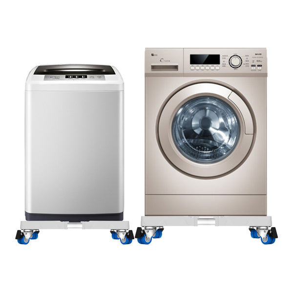 [en.casa] Wasmachine sokkel Zaberfeld op wielen tot 300 kg - 2 varianten