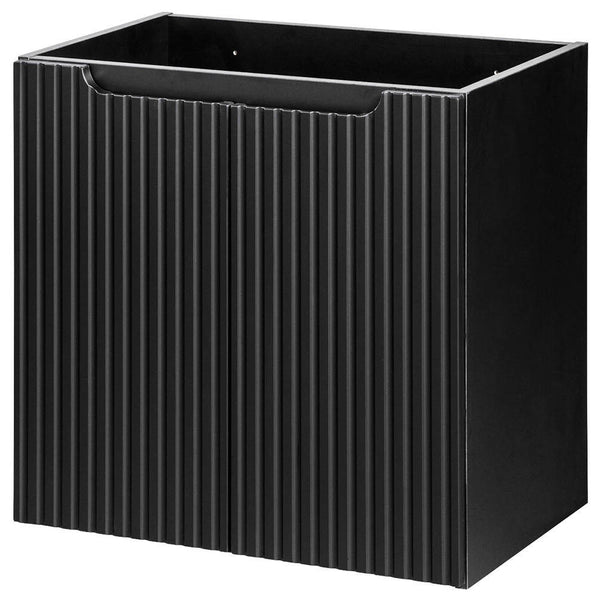 Wastafelonderkast met wastafel Newport Black [en.casa]