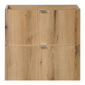 Wastafelonderkast Newport met 2 lades en wastafel 71x60x40 cm [en.casa]