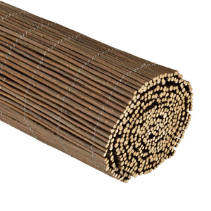 Boomschorsmat of rieten hek tuinscherm op rol - 6 varianten