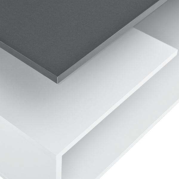 Salontafel Haarlem rechthoekig 90x50x41 cm [en.casa]