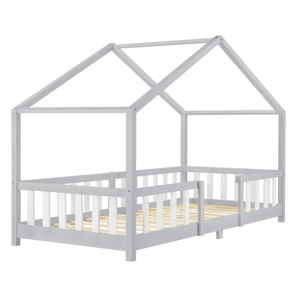 Kinderbed Treviolo huisbed [en.casa]