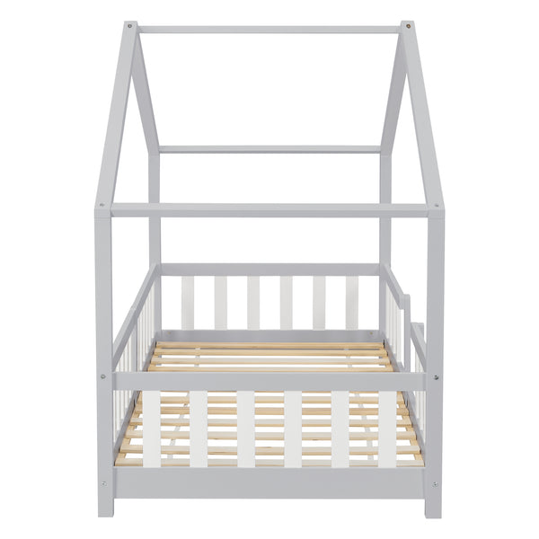 Kinderbed Treviolo huisbed [en.casa]