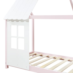 Kinderbed Tostedt huisbed grenen [en.casa]