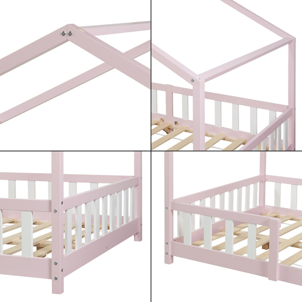 Kinderbed Treviolo huisbed [en.casa]