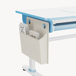 Kinderbureau Kuosa verstelbaar 54-76x120x60 cm [en.casa]