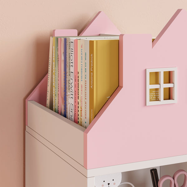 Kinderrek met zitbank Vipsali 100x99x30 cm [en.casa]