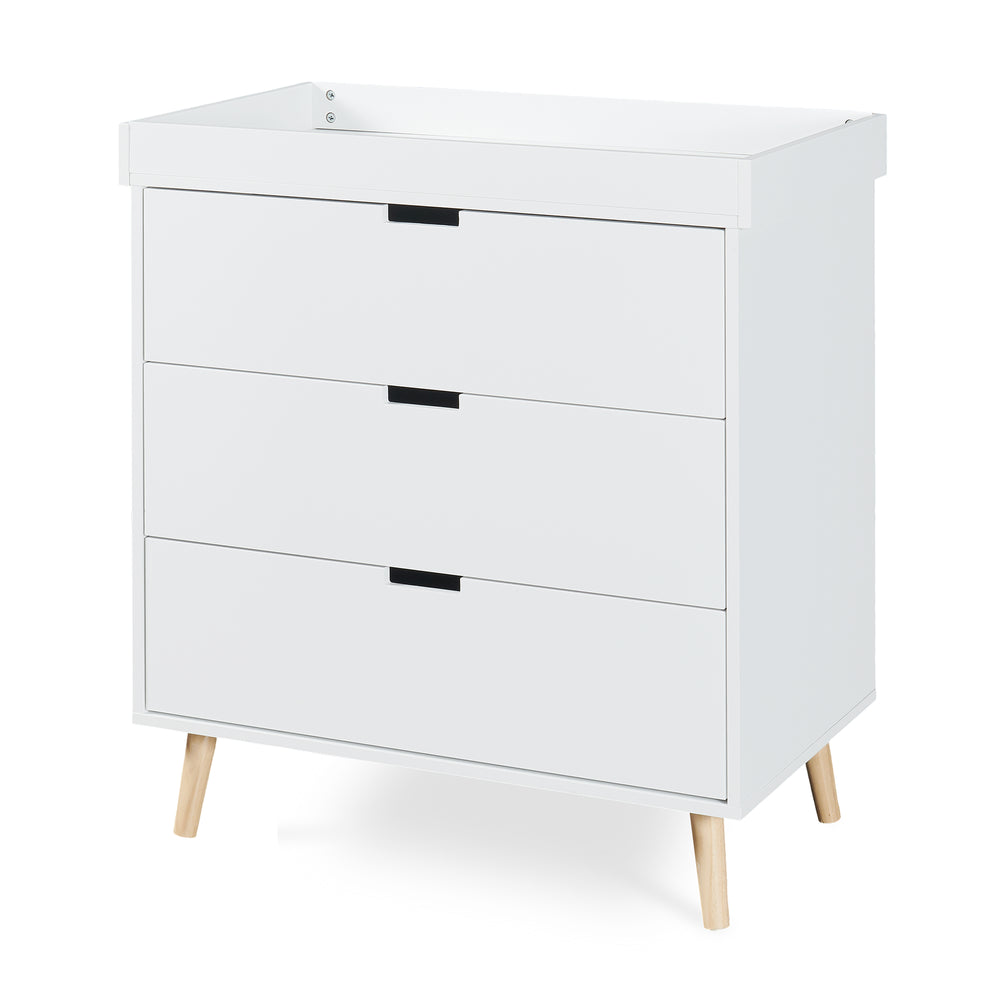 Wickelcommode Sallinrar met afneembare verschoningsmat [en.casa]