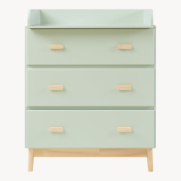 Luiercommode Sarievn met verschoonunit 100x80x53 cm [en.casa]