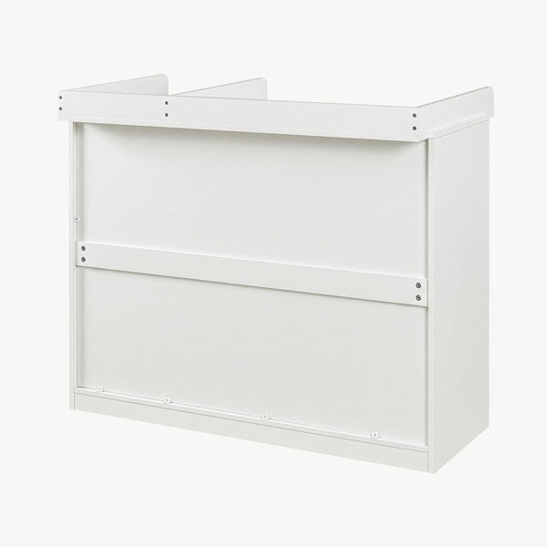 Luiercommode Beldinupp 3 lades en 3 open vakken [en.casa]
