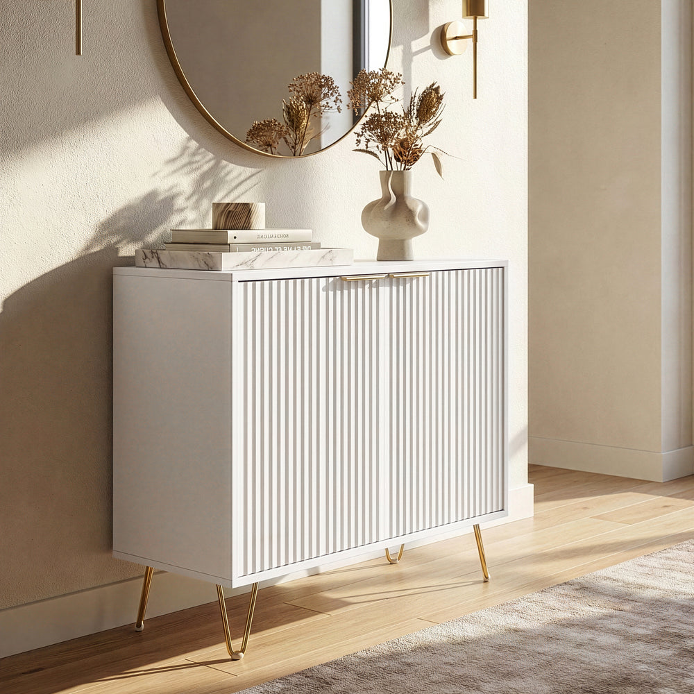 Dressoir Trondi 75x80x40 cm [en.casa]