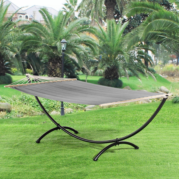 Katoenen hangmat met of zonder metalen standaard - verschillende kleuren