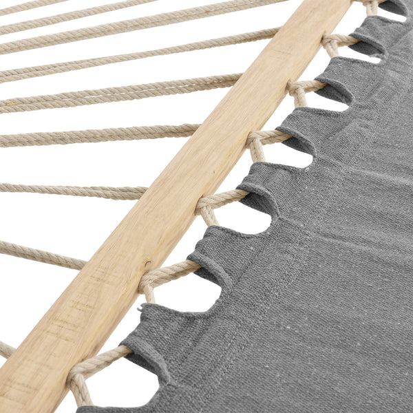 Katoenen hangmat met of zonder metalen standaard - verschillende kleuren