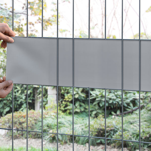 [en.casa] Privacyfolie voor hek tuinscherm vlechtband 35 m - 4 varianten