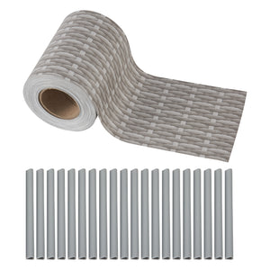 [en.casa] Privacyfolie voor hek tuinscherm vlechtband 35 m - 4 varianten