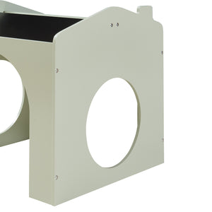 Kindertafelset Romso zitgroep met 2 stoelen huisdesign [en.casa]