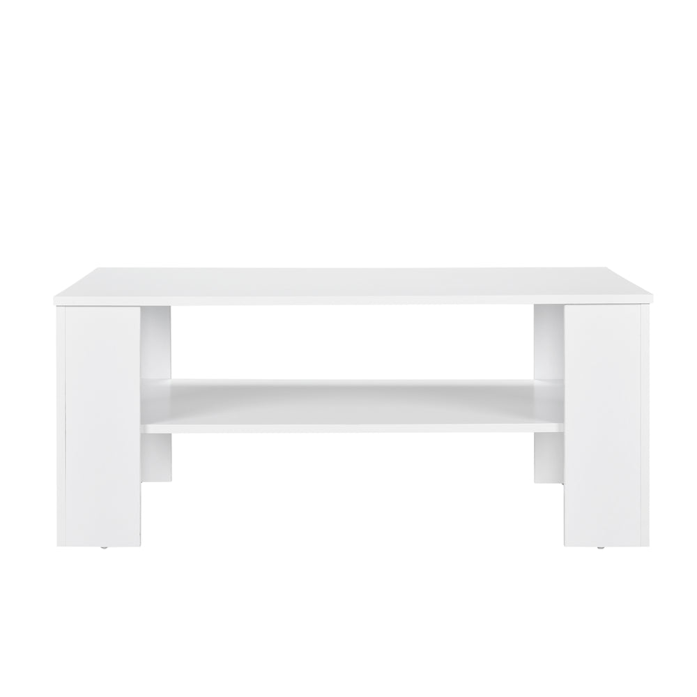 Salontafel Patrice met plank MDF 100x60x43 cm - verschillende kleuren