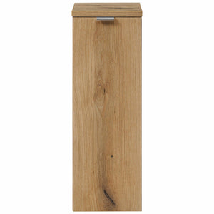 Badkamerkast Newport met 1 deur en 2 vakken eikenkleurig [en.casa]