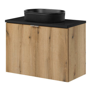 Wastafelonderkast Newport met wastafel 80x71x40 cm badkamermeubelset [en.casa]